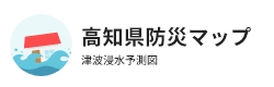 高知県防災マップ 津波浸水予測図